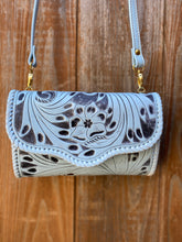 Load image into Gallery viewer, Gianna Hand Tooled Leather Crossbody
