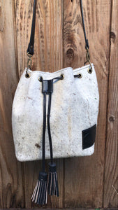 Cowhide Bucket Bag